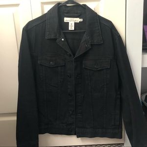 Black Jean Jacket
